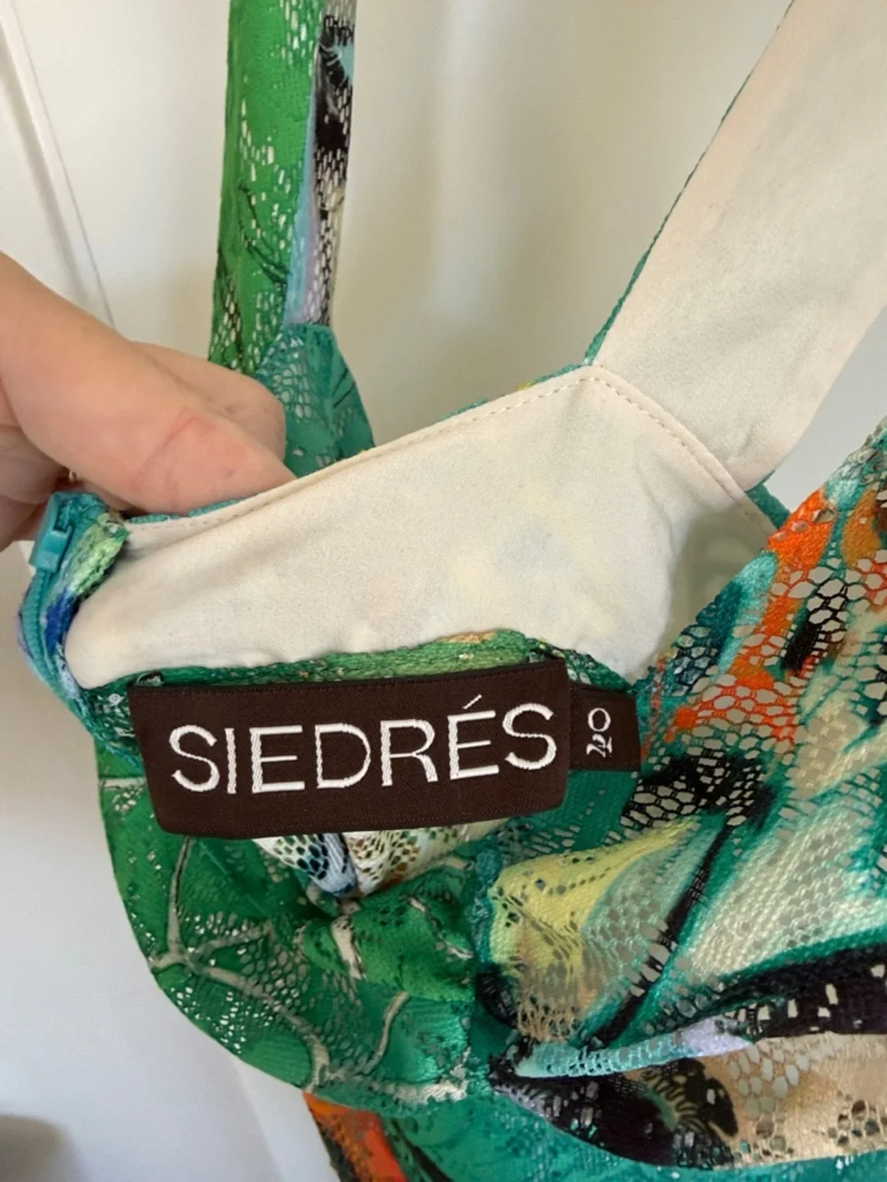 Siedrés Luc Butterfly Print Maxi Dress Size 40 NWOT French - Picture 6 of 8